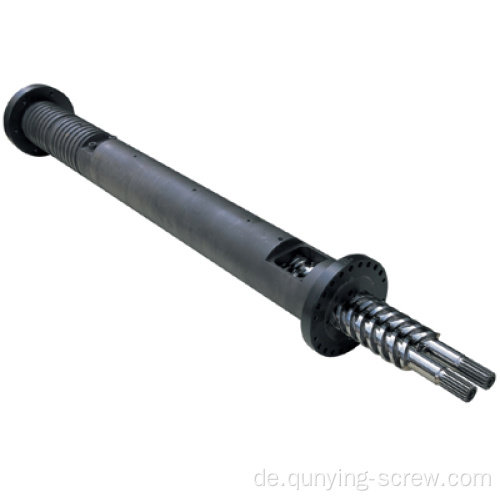 Bimetall-Parallel-Twin Screw Barrel